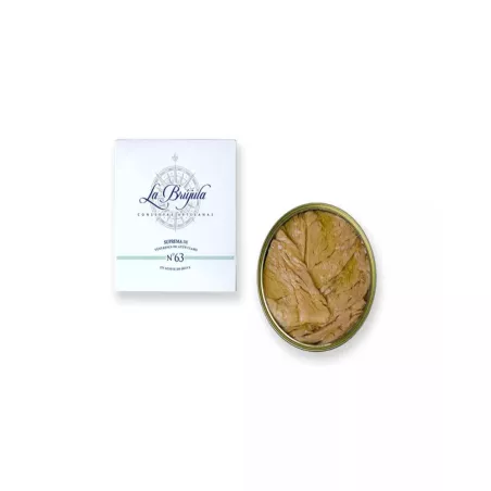 La Brujula Suprema de Ventresca de Atun Claro en Aceite de Oliva 110gr, principal