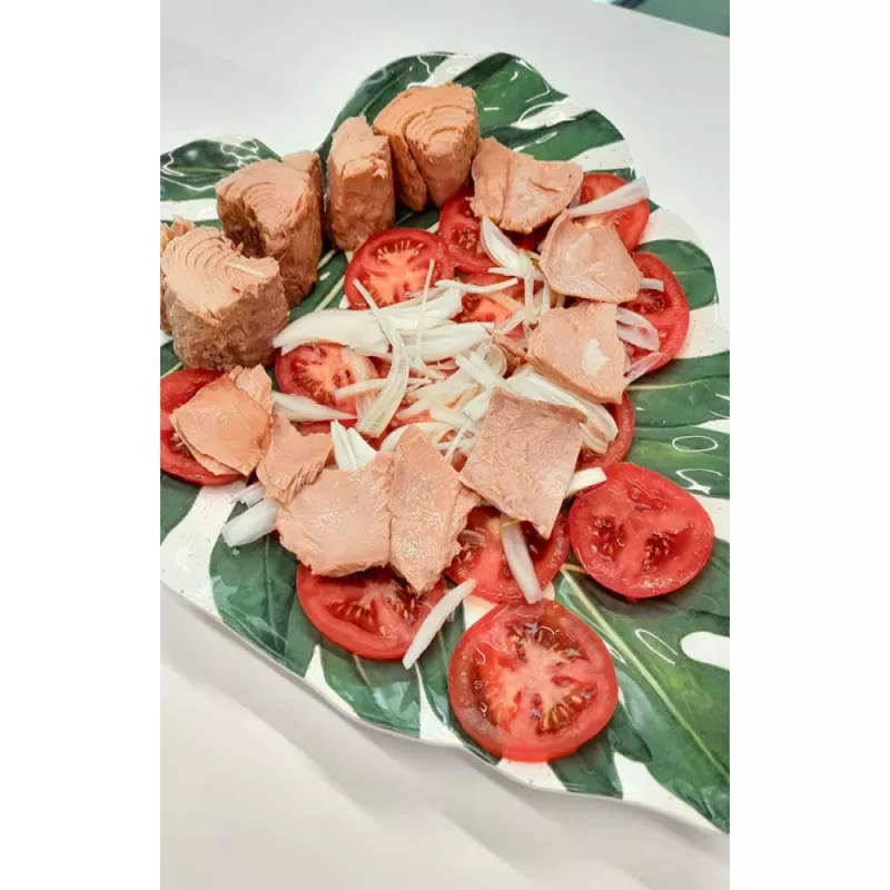 La Brújula Atún claro tronco en aceite de oliva 990gr, emplatado