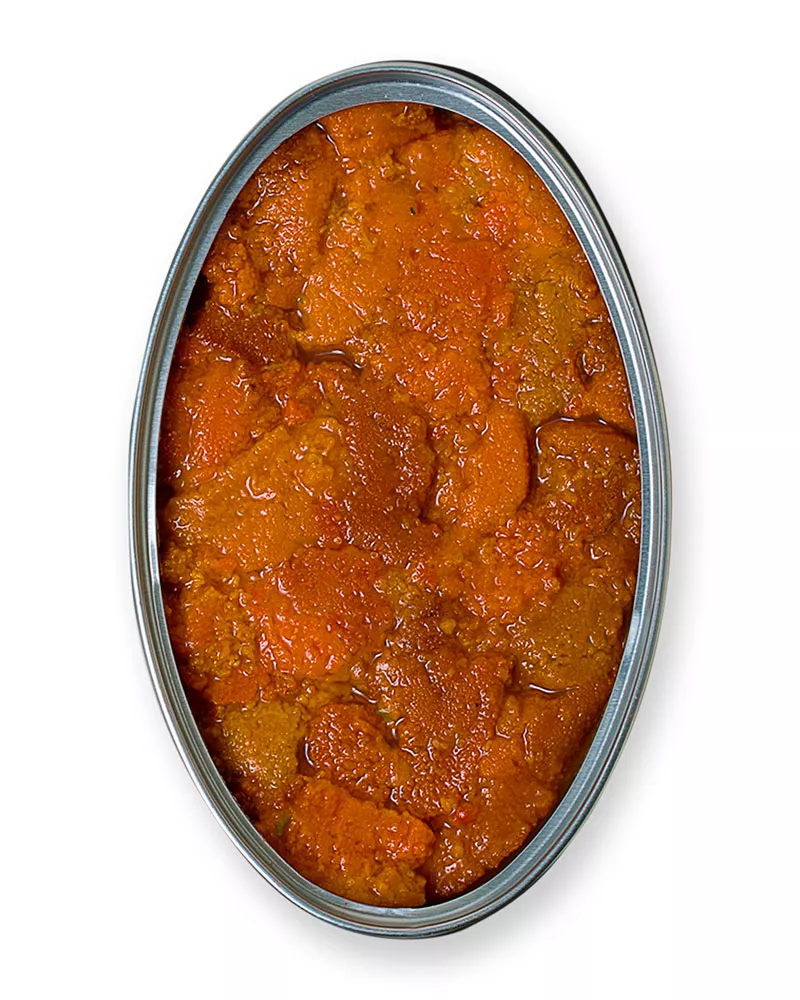 La Brújula Huevas de Erizo al Natural 110gr, lata