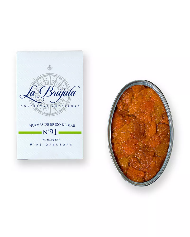La Brújula Huevas de Erizo al Natural 110gr, principal