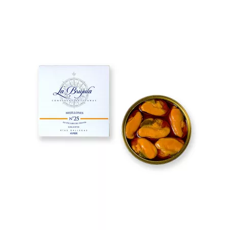 La Brújula mejillones en Escabeche Fritos 4 6 piezas, principal