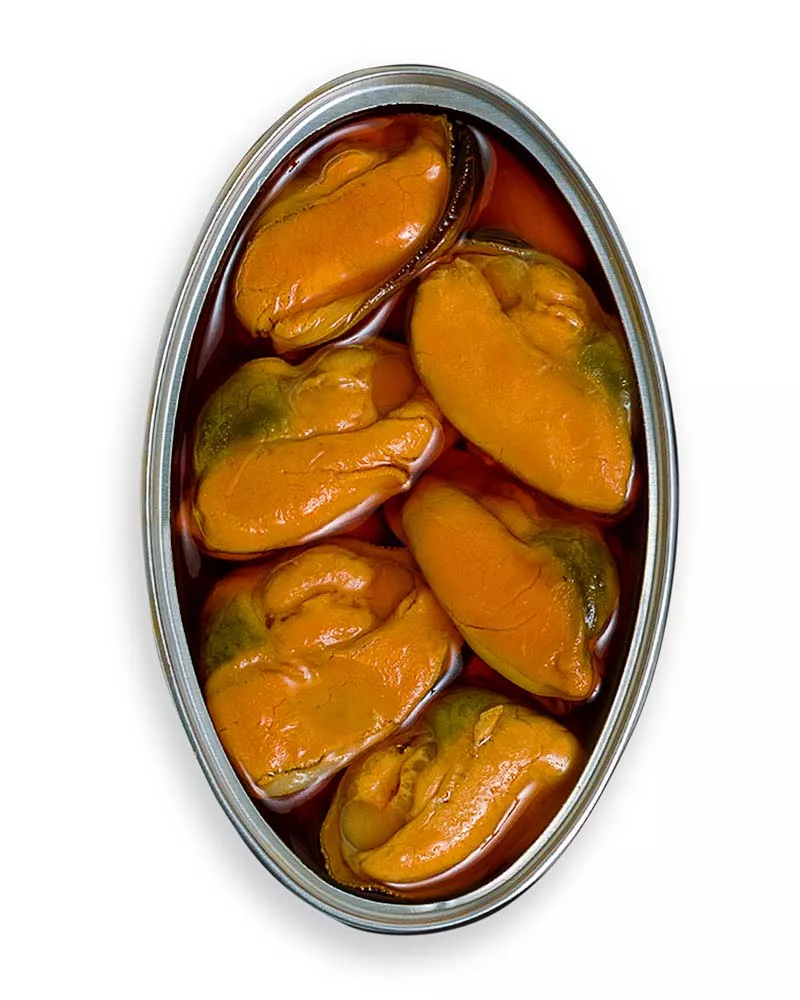 La Brújula Mejillones en Escabeche Fritos 8 12 piezas, lata