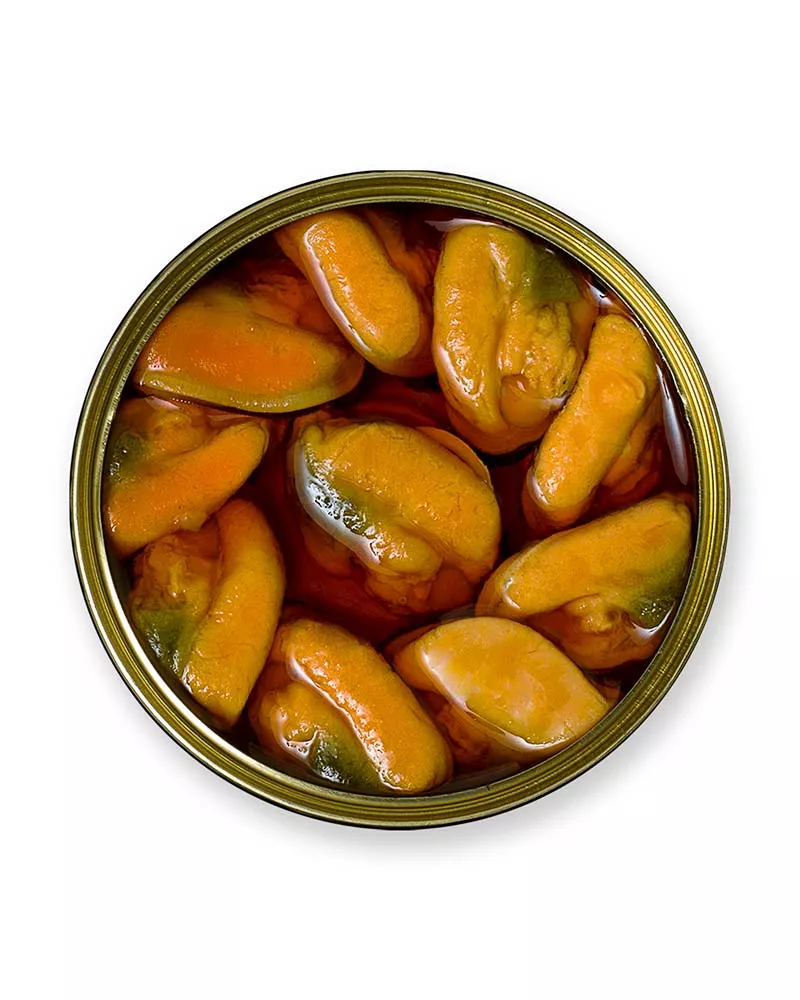 La Brújula Mejillones en Escabeche Fritos 8 10 piezas, lata