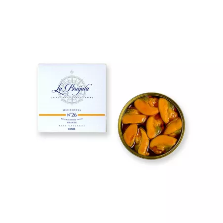La Brújula Mejillones en Escabeche Fritos 6 8 piezas, principal