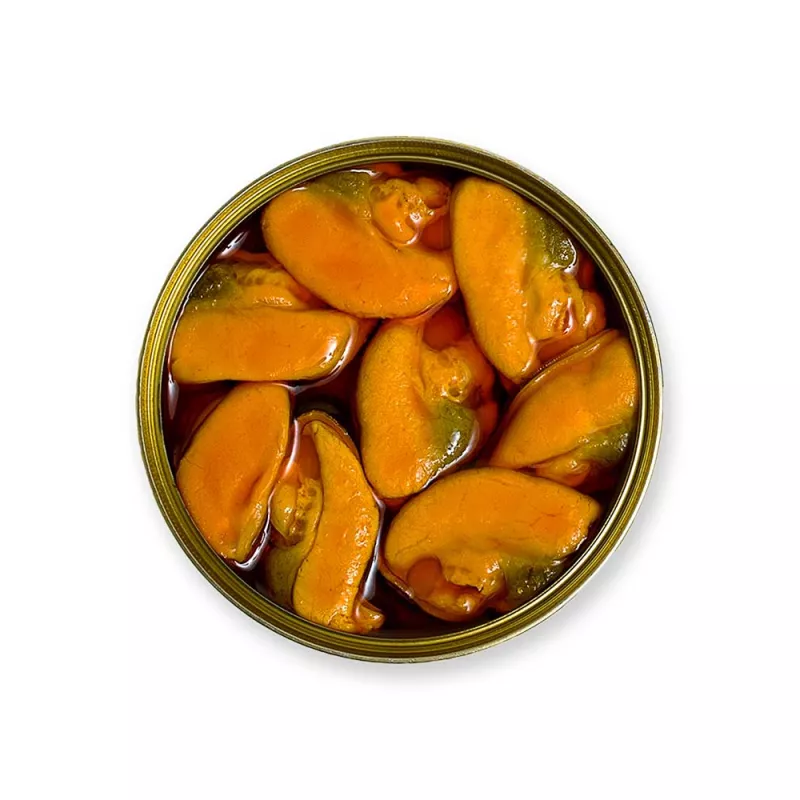 La Brújula Mejillones en Escabeche Fritos 6 8 piezas, lata