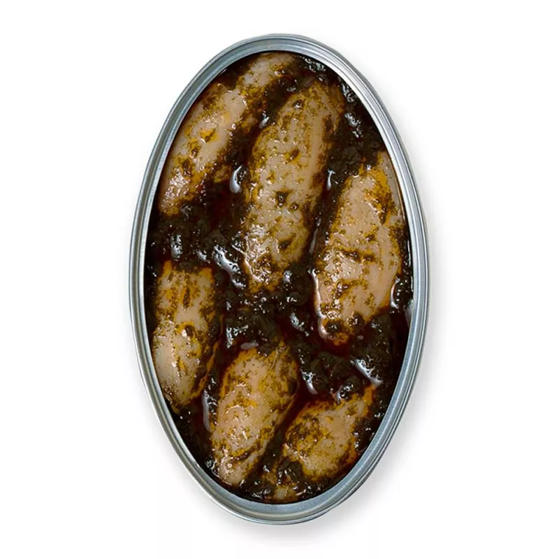 La Brújula Calamares Rellenos en su Tinta 6 8 Piezas, lata
