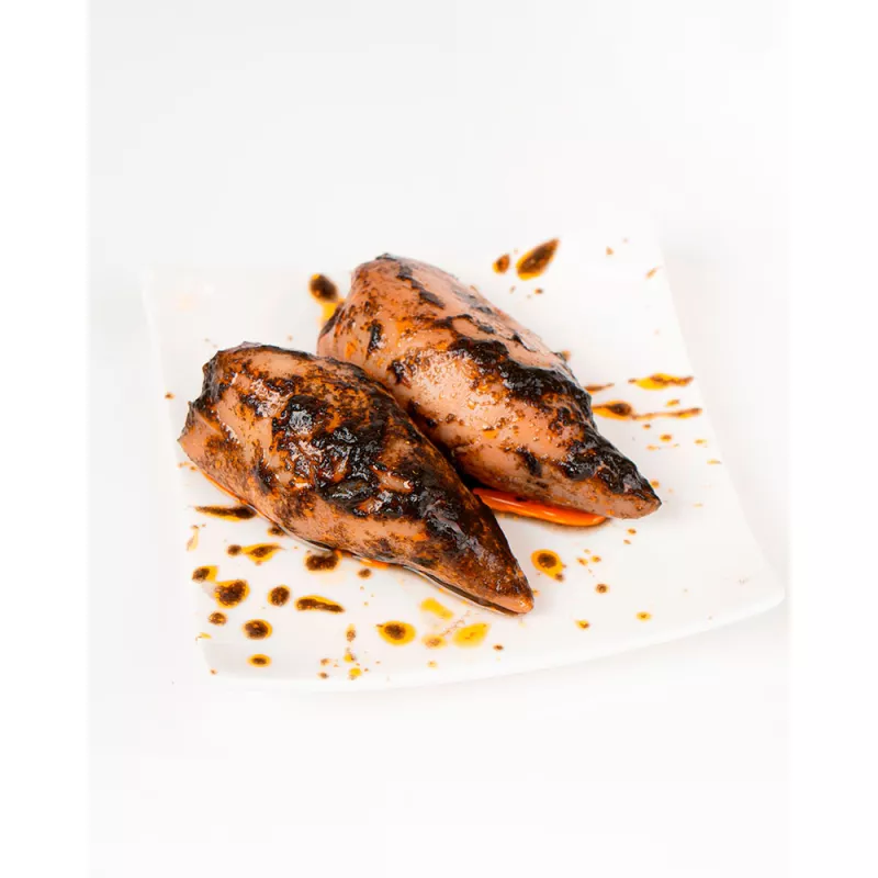 La Brújula Calamares Rellenos en su Tinta 6 8 Piezas, emplatado
