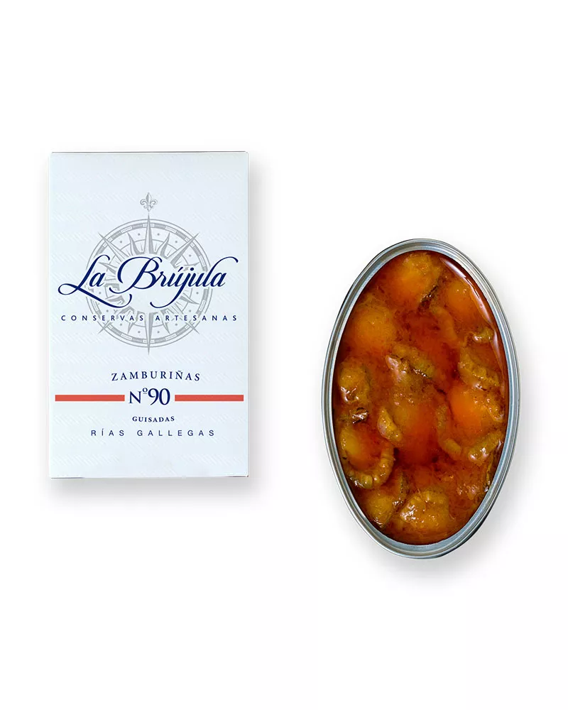 La Brujula Zamburiñas Guisadas 110gr, principal