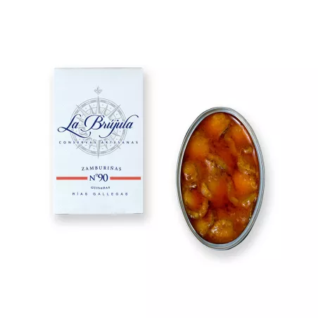 La Brujula Zamburiñas Guisadas 110gr, principal