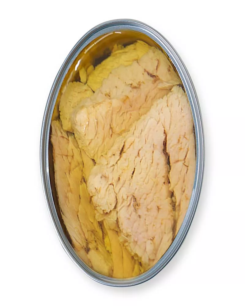 La Brujula Suprema de Ventresca de Atun Claro en Aceite de Oliva 266gr, lata