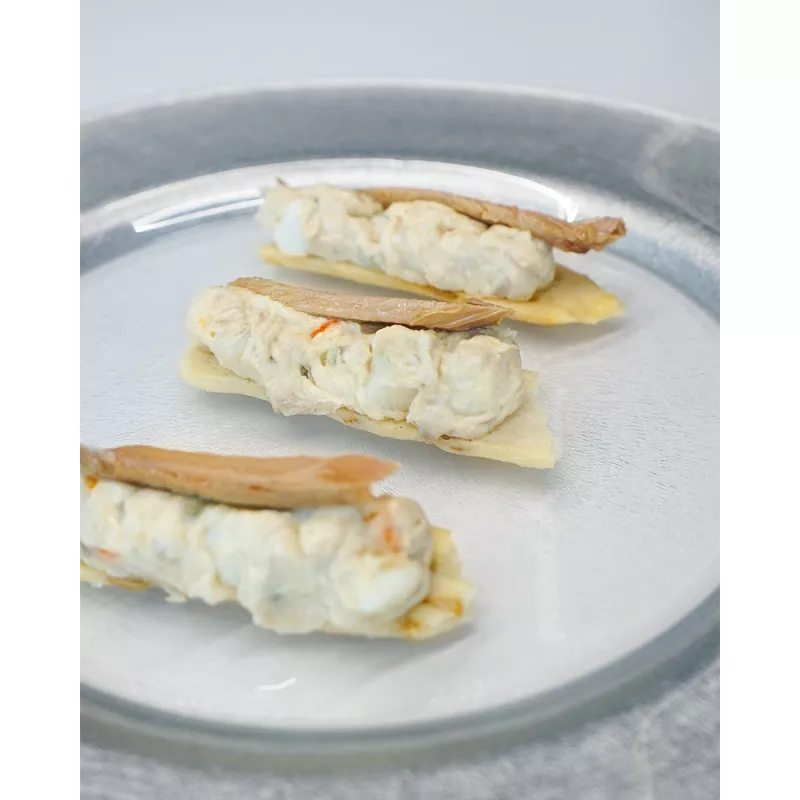 La Brujula Ventresca de Atun Claro en Aceite de Oliva 115gr, emplatado