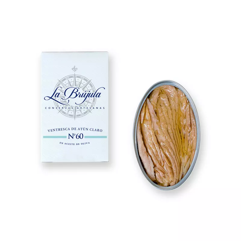 La Brujula Ventresca de Atun Claro en Aceite de Oliva 115gr, principal