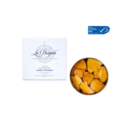 La Brujula Bonito del Norte añada en Aceite de Oliva 990gr, principal