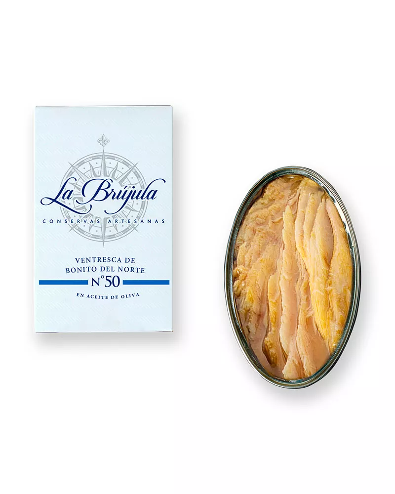 La Brujula Ventresca de Bonito del Norte en Aceite de Oliva, principal
