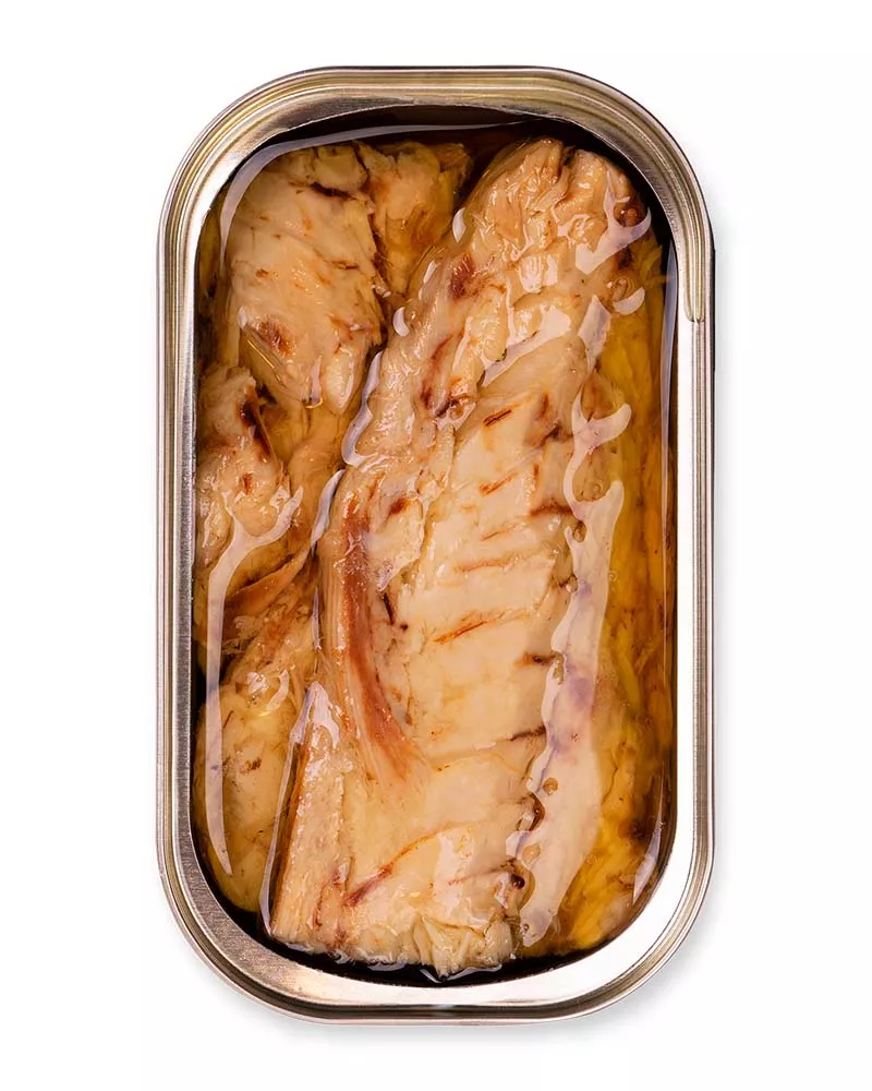 La Brujula Filetes de Caballa al Limón 115gr, lata