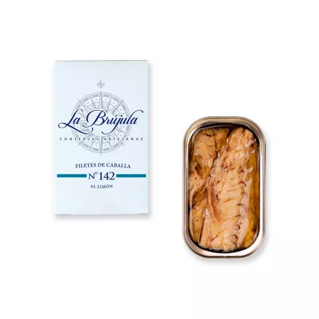 La Brujula Filetes de Caballa al Limón 115gr, principal