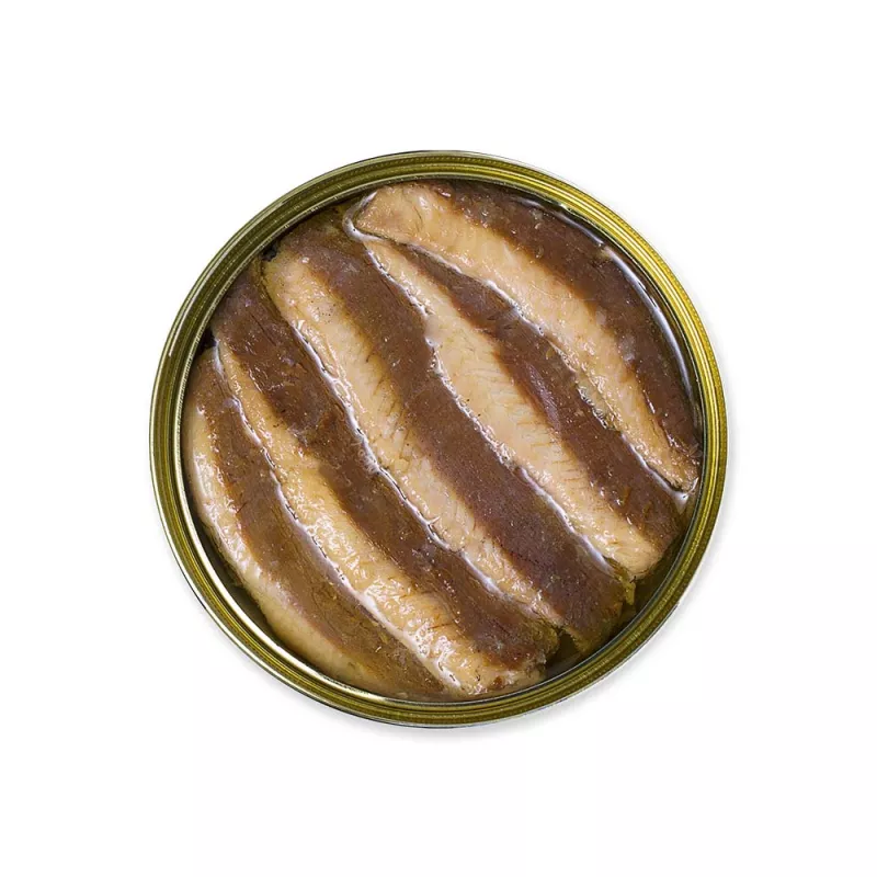 La Brujula Filetes de Sardina en Aceite de Oliva 130gr, lata