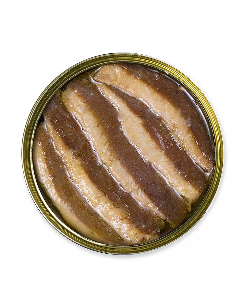 La Brujula Filetes de Sardina en Aceite de Oliva 130gr, lata