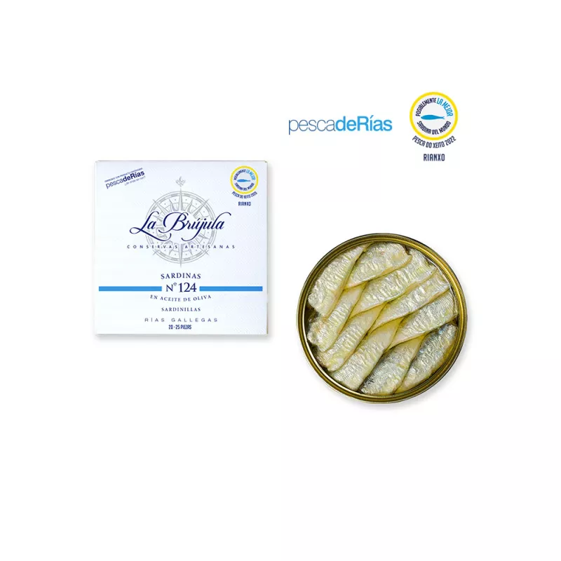 La Brújula Sardinas Do Xeito 20 25 piezas, principal