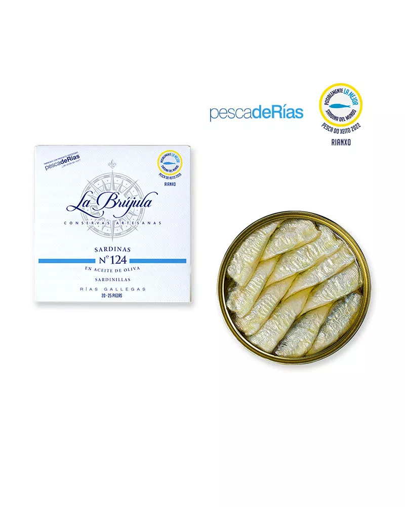 La Brújula Sardinas Do Xeito 20 25 piezas, principal