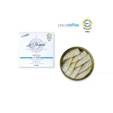 La Brujula Sardinas do Xeito 15 20 piezas, principal