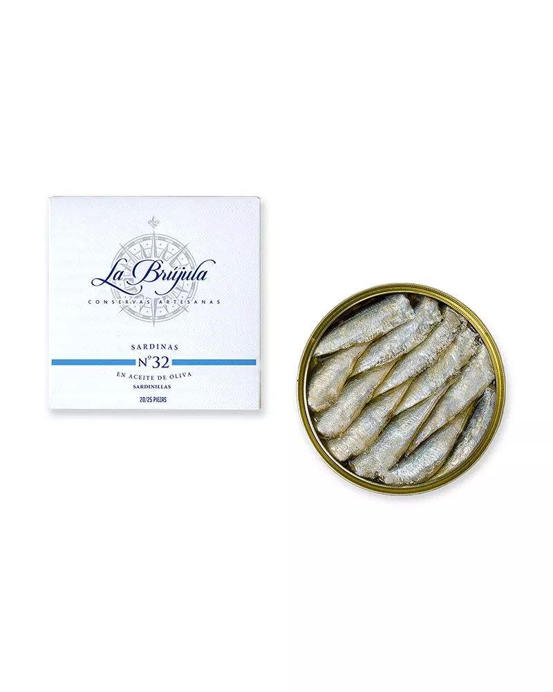 La Brújula Sardinas en Aceite de Oliva 20 25 piezas, principal