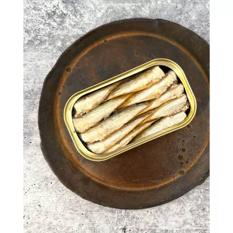 La Brújula Sardinas en Aceite de Oliva 16 20 piezas, emplatado