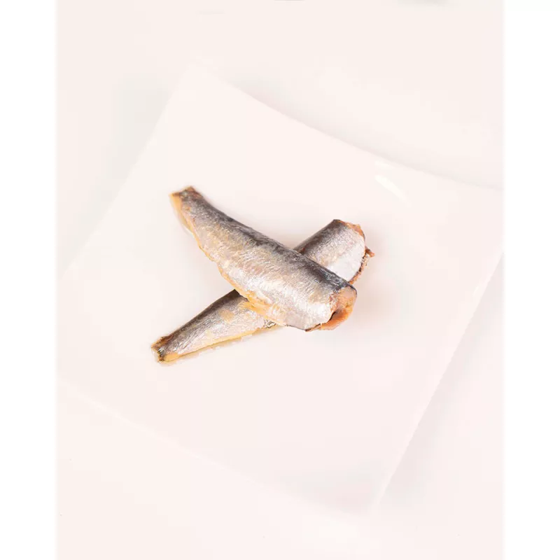 La Brújula Sardinas en Aceite de Oliva 12 15 piezas, emplatado