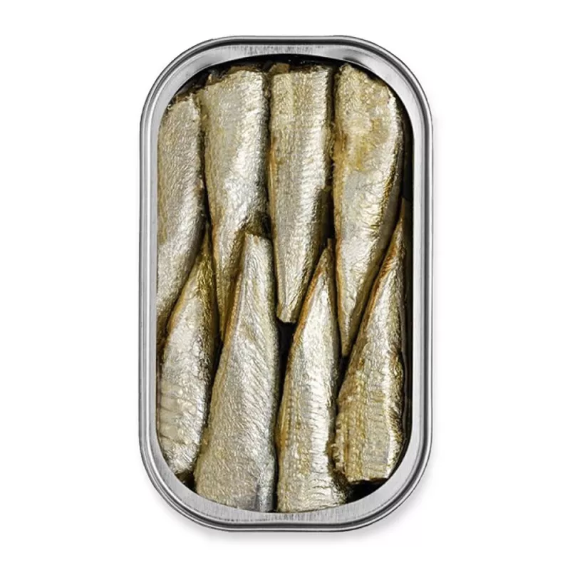 La Brújula Sardinas en Aceite de Oliva 12 15 piezas, lata