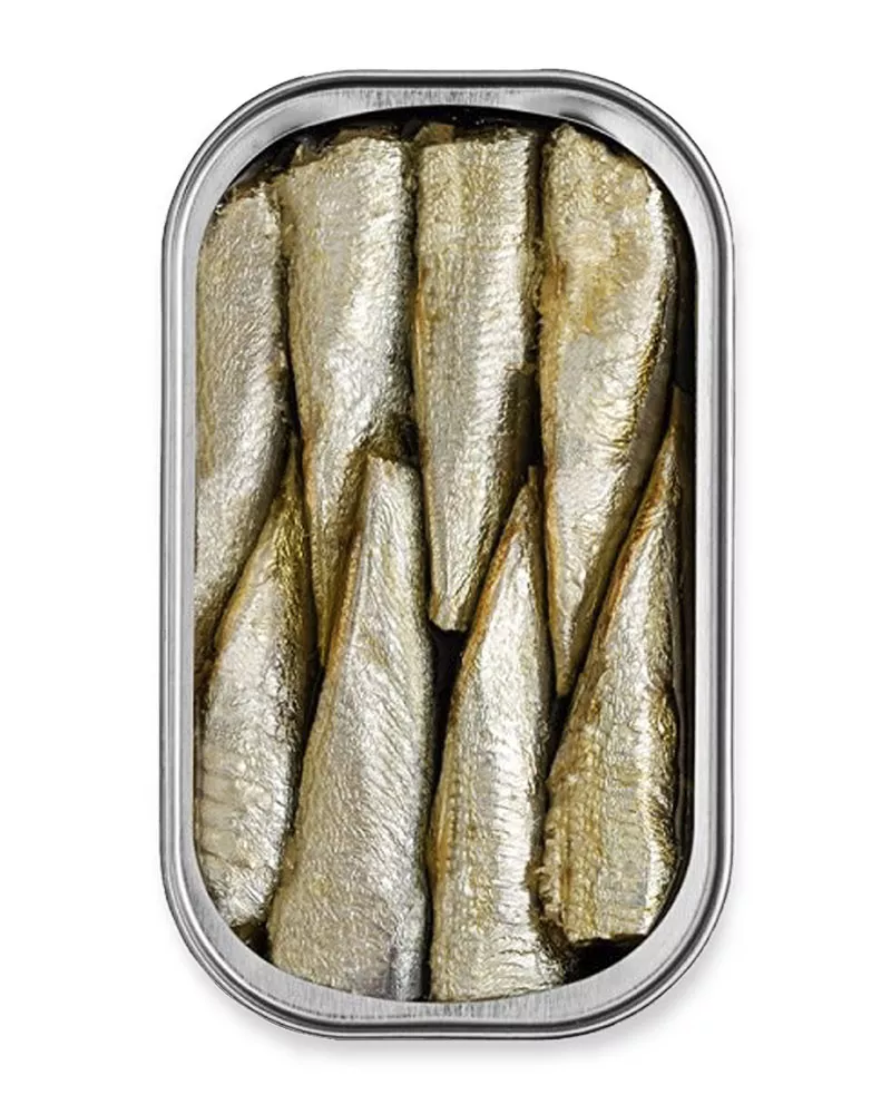 La Brújula Sardinas en Aceite de Oliva 12 15 piezas, lata