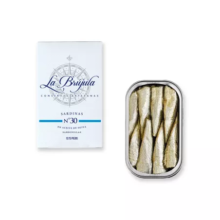 La Brújula Sardinas en Aceite de Oliva 12 15 piezas, principal