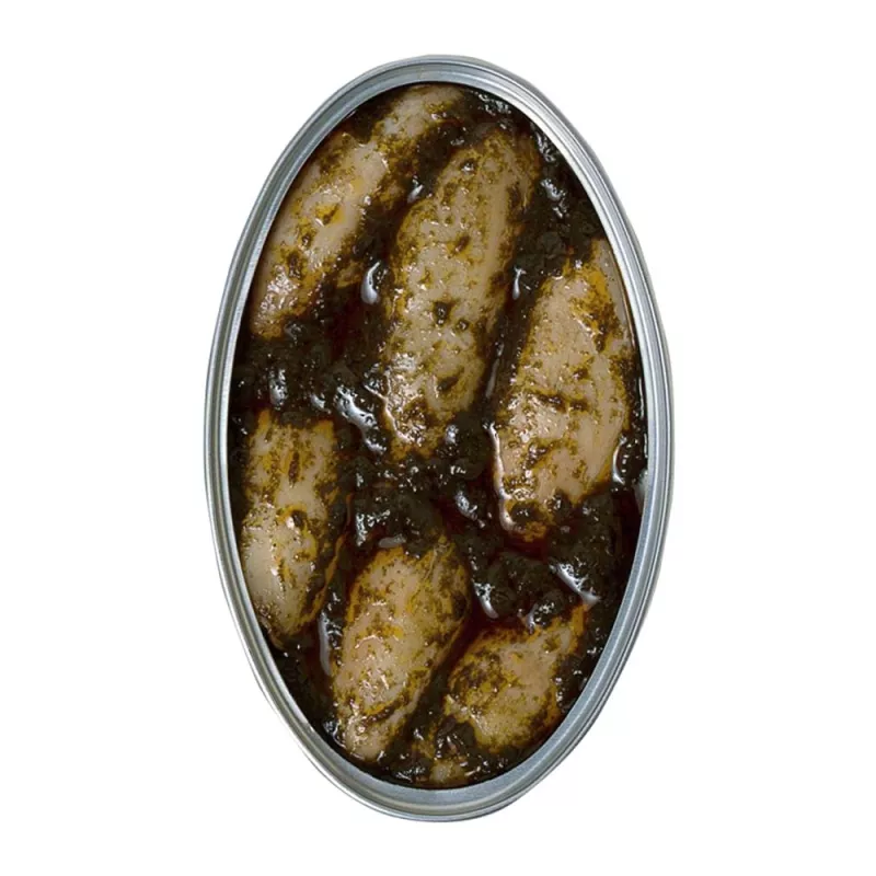 Ramón Peña Calamares Rellenos en su Tinta 4 6 Piezas, lata