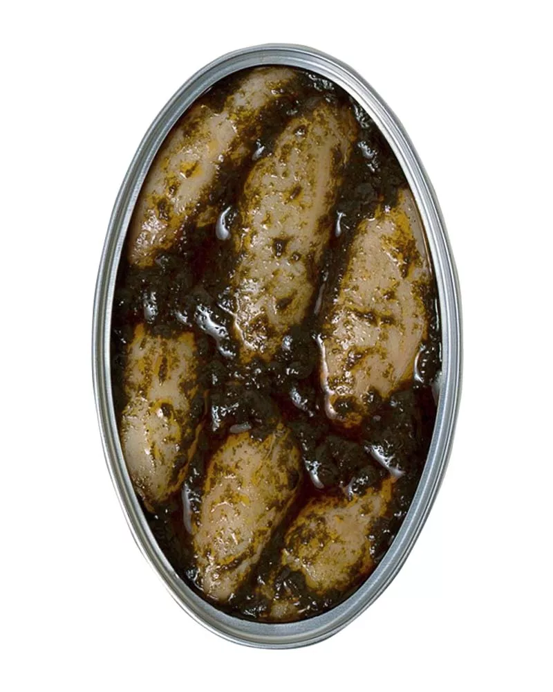 Ramón Peña Calamares Rellenos en su Tinta 4 6 Piezas, lata