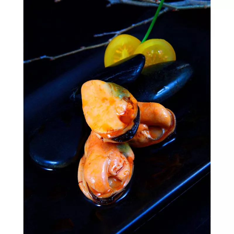 Ramon Pena Mejillones en Escabeche Fritos 20 22 piezas, emplatado