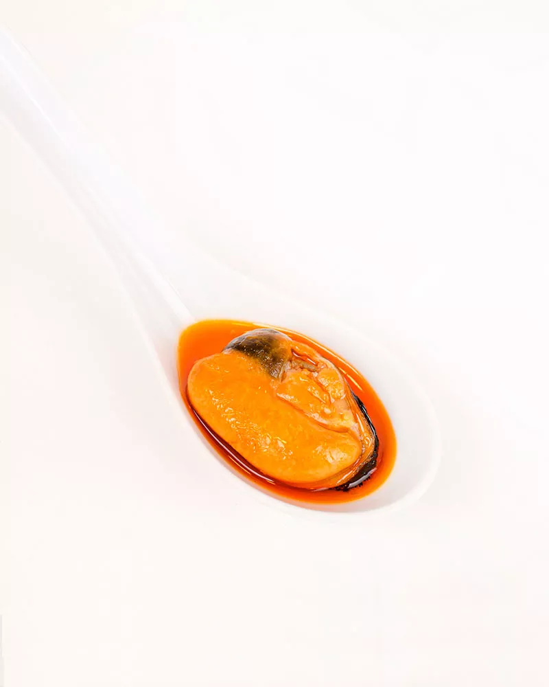 Ramon Pena Mejillones en escabeche fritos 16 20 piezas, emplatado