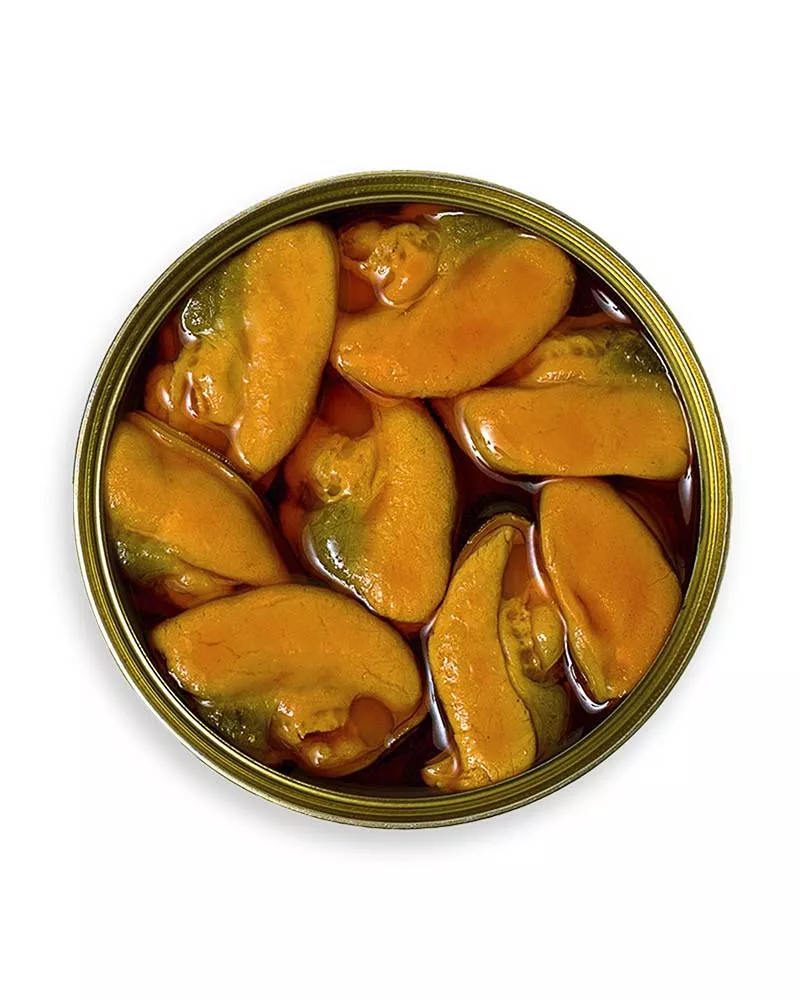 Ramon Pena Mejillones en Escabeche Fritos DOP 6 8 piezas, lata