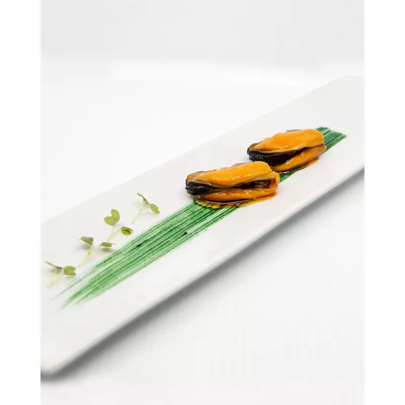 Ramon Pena Mejillones en Escabeche Fritos DOP 6 8 piezas, emplatado