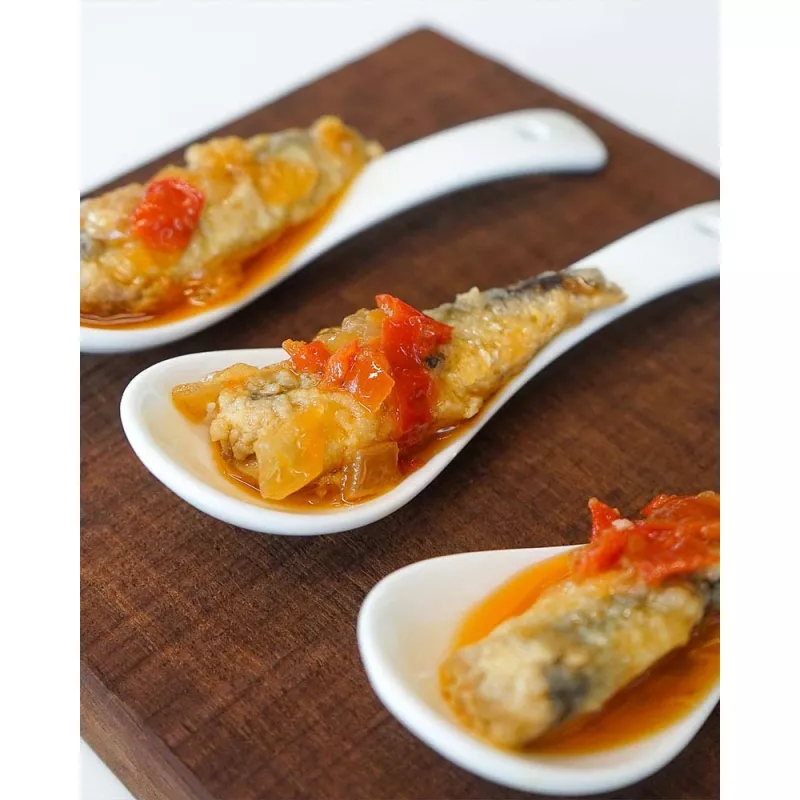 Ramon Pena Sardinas Guisadas "Xoubas" 130gr, emplatado