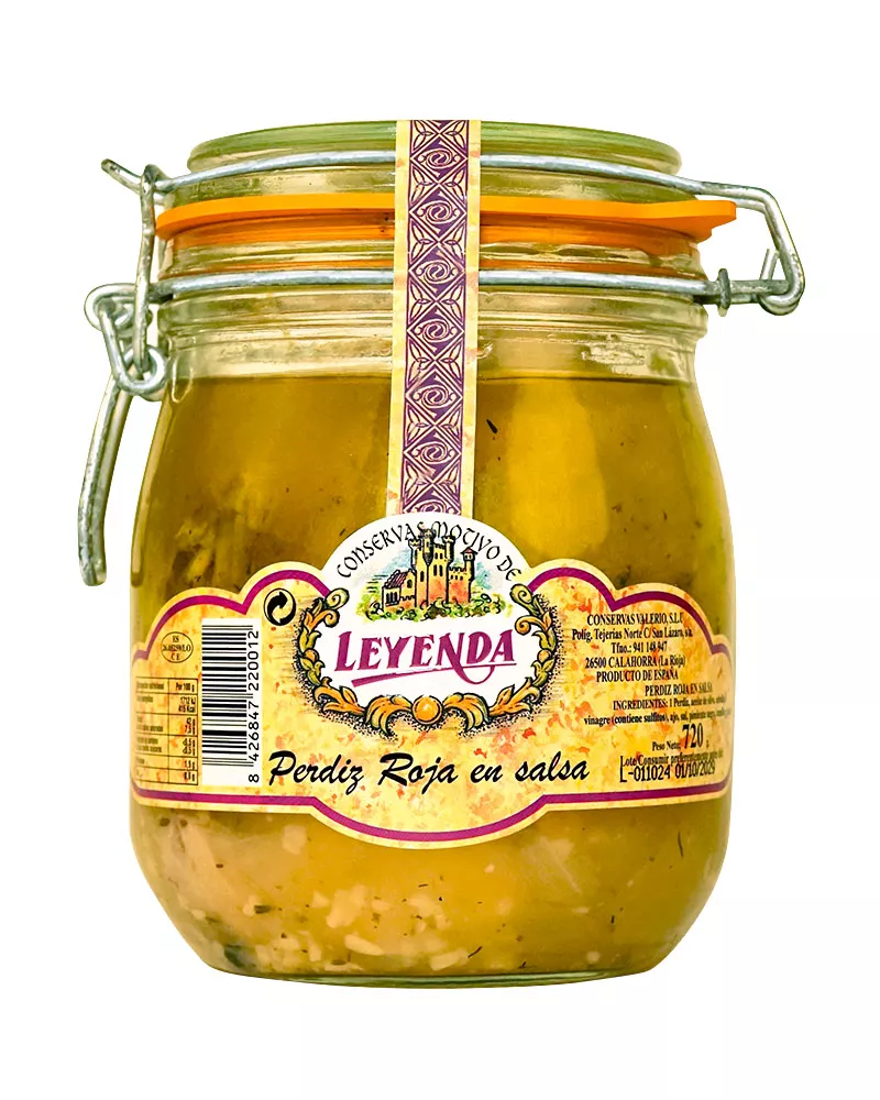 Leyenda Perdiz en escabeche, principal