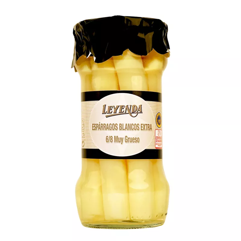Leyenda Esparragos Blancos Frasco 6 8 piezas, principal