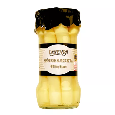 Leyenda Esparragos Blancos Frasco 6 8 piezas, principal