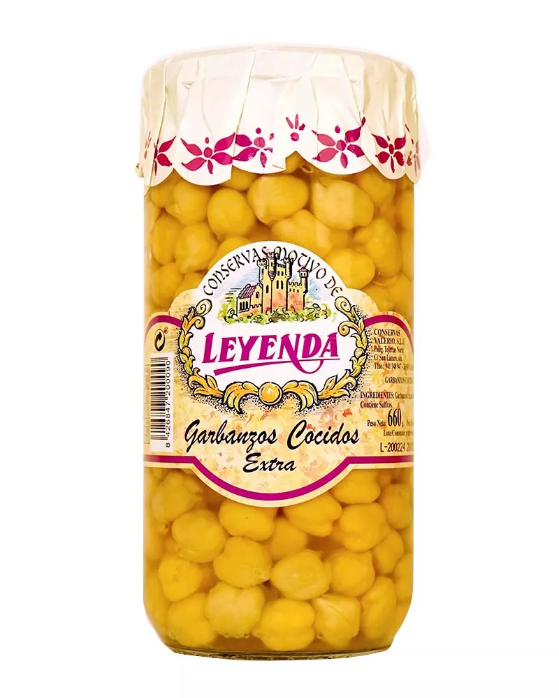 Leyenda Garbanzo Grueso al Natural, principal