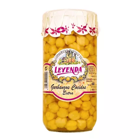 Leyenda Garbanzo Grueso al Natural, principal