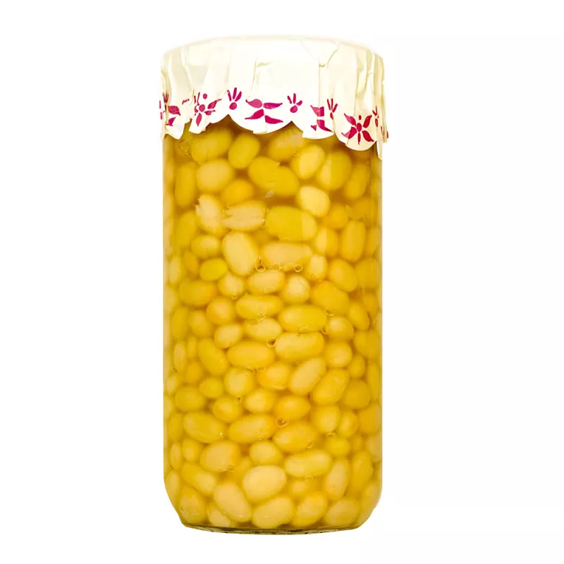 Leyenda Alubias Pochas al Natural 660gr, trasera