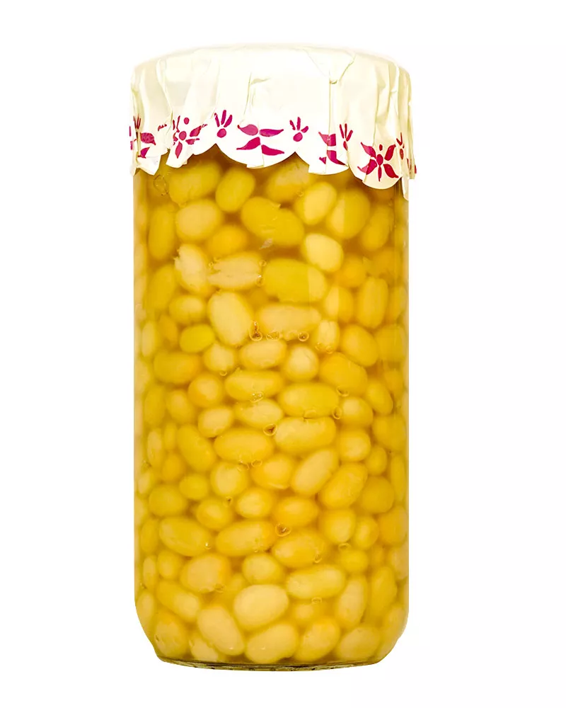 Leyenda Alubias Pochas al Natural 660gr, trasera
