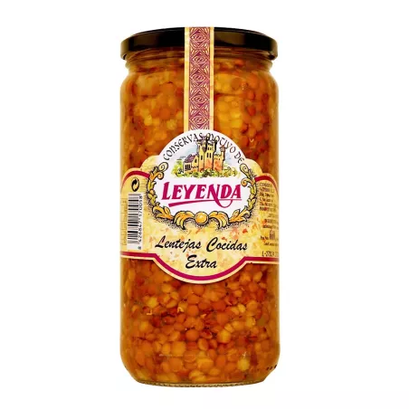 Leyenda Lenteja Castellana Extra en Frasco 660gr, principal