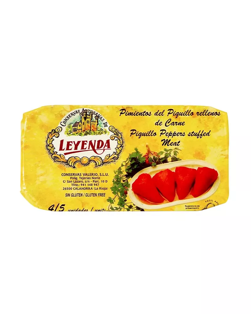 Leyenda Pimientos de Piquillo Asados Enteros en Lata 18-22 piezas, principal 2