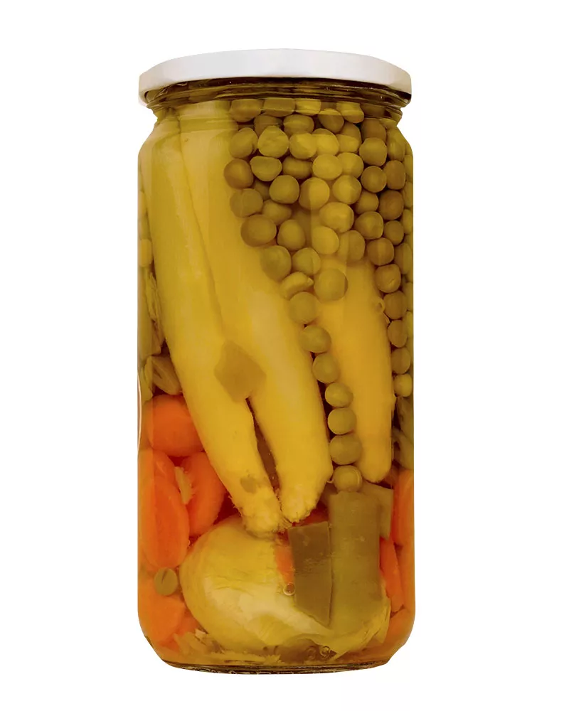 Leyenda Menestra de Verduras Extra 660gr, trasera