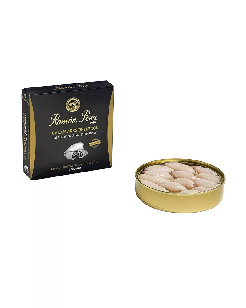 Ramon Pena Calamares Rellenos en Aceite de Oliva Pequenos 138gr, principal