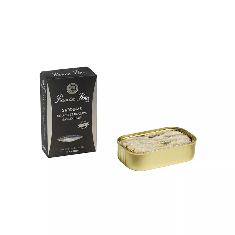 Ramón Peña Sardinas en Aceite de Oliva 16-20 piezas